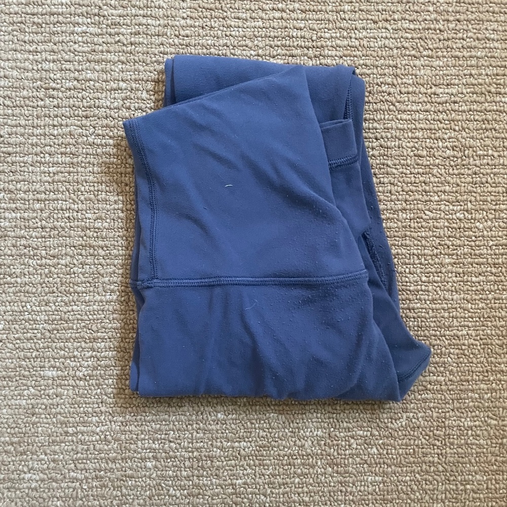 Well loved dusty blue aligns size 2